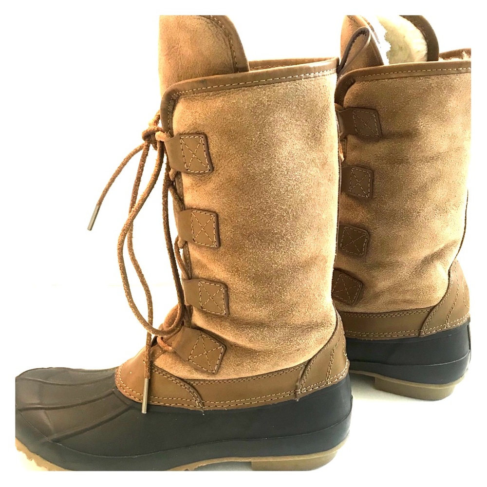 Tory Burch Winter Duck boots